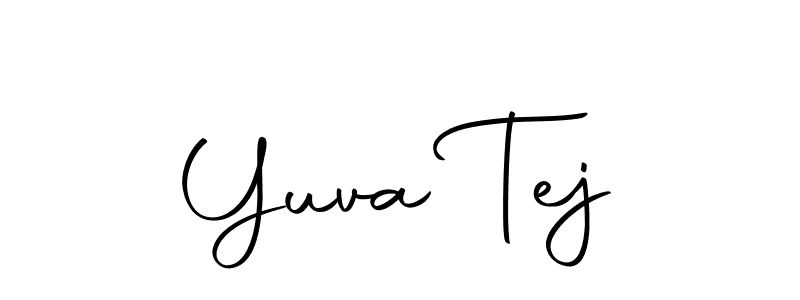 Yuva Tej stylish signature style. Best Handwritten Sign (Autography-DOLnW) for my name. Handwritten Signature Collection Ideas for my name Yuva Tej. Yuva Tej signature style 10 images and pictures png