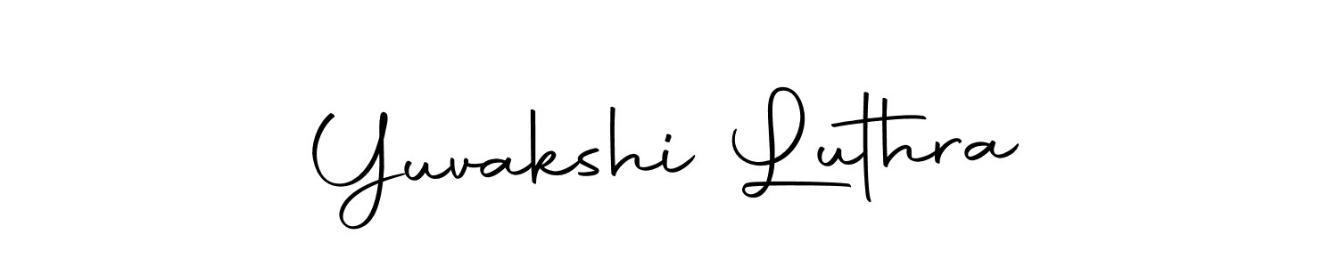 Similarly Autography-DOLnW is the best handwritten signature design. Signature creator online .You can use it as an online autograph creator for name Yuvakshi Luthra. Yuvakshi Luthra signature style 10 images and pictures png