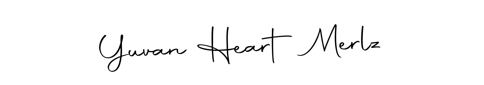 You can use this online signature creator to create a handwritten signature for the name Yuvan Heart Merlz. This is the best online autograph maker. Yuvan Heart Merlz signature style 10 images and pictures png