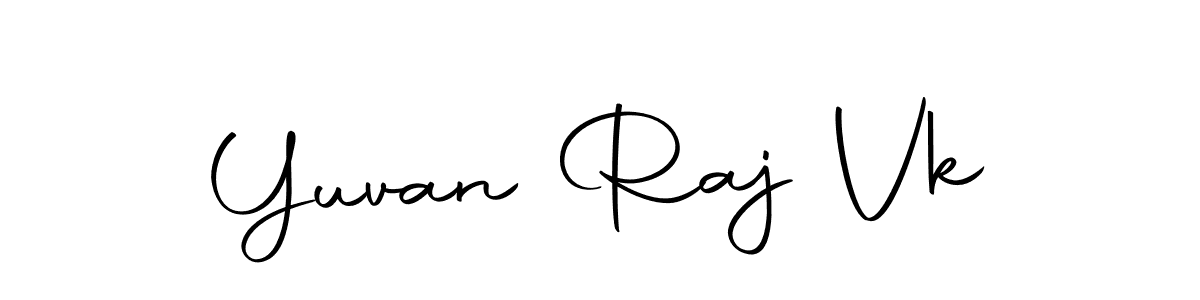 Yuvan Raj Vk stylish signature style. Best Handwritten Sign (Autography-DOLnW) for my name. Handwritten Signature Collection Ideas for my name Yuvan Raj Vk. Yuvan Raj Vk signature style 10 images and pictures png