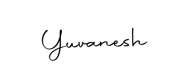 Create a beautiful signature design for name Yuvanesh. With this signature (Autography-DOLnW) fonts, you can make a handwritten signature for free. Yuvanesh signature style 10 images and pictures png