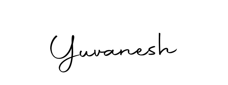 Create a beautiful signature design for name Yuvanesh. With this signature (Autography-DOLnW) fonts, you can make a handwritten signature for free. Yuvanesh signature style 10 images and pictures png