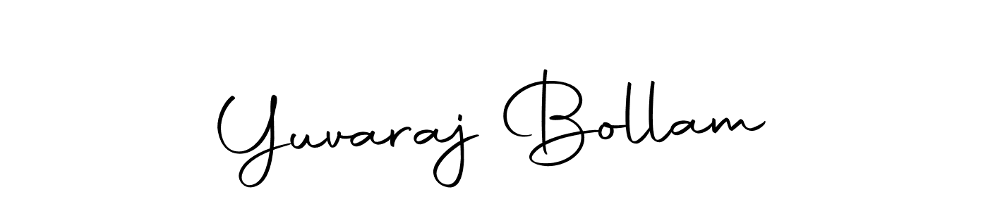 Design your own signature with our free online signature maker. With this signature software, you can create a handwritten (Autography-DOLnW) signature for name Yuvaraj Bollam. Yuvaraj Bollam signature style 10 images and pictures png