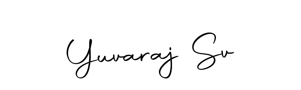 This is the best signature style for the Yuvaraj Sv name. Also you like these signature font (Autography-DOLnW). Mix name signature. Yuvaraj Sv signature style 10 images and pictures png