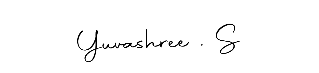 Here are the top 10 professional signature styles for the name Yuvashree . S. These are the best autograph styles you can use for your name. Yuvashree . S signature style 10 images and pictures png