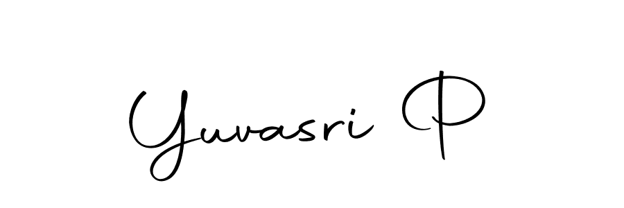 Make a beautiful signature design for name Yuvasri P. Use this online signature maker to create a handwritten signature for free. Yuvasri P signature style 10 images and pictures png
