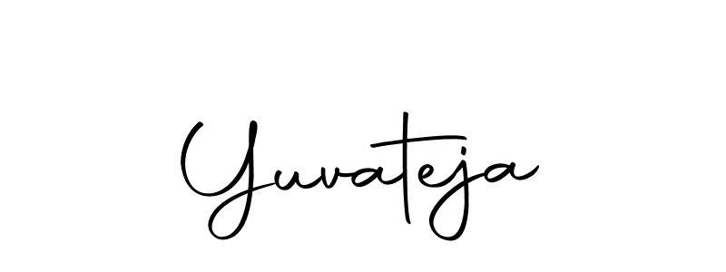 You can use this online signature creator to create a handwritten signature for the name Yuvateja. This is the best online autograph maker. Yuvateja signature style 10 images and pictures png
