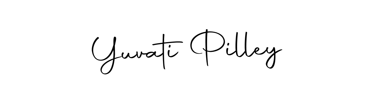 if you are searching for the best signature style for your name Yuvati Pilley. so please give up your signature search. here we have designed multiple signature styles  using Autography-DOLnW. Yuvati Pilley signature style 10 images and pictures png