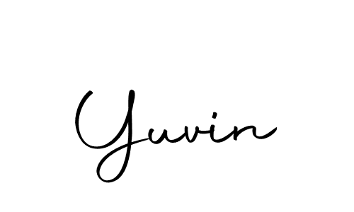 The best way (Autography-DOLnW) to make a short signature is to pick only two or three words in your name. The name Yuvin include a total of six letters. For converting this name. Yuvin signature style 10 images and pictures png