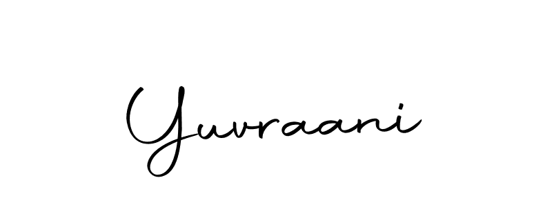 Make a beautiful signature design for name Yuvraani. With this signature (Autography-DOLnW) style, you can create a handwritten signature for free. Yuvraani signature style 10 images and pictures png