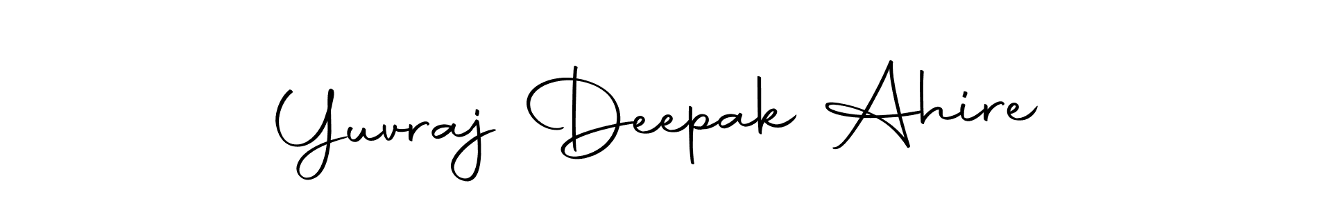 Make a beautiful signature design for name Yuvraj Deepak Ahire. With this signature (Autography-DOLnW) style, you can create a handwritten signature for free. Yuvraj Deepak Ahire signature style 10 images and pictures png