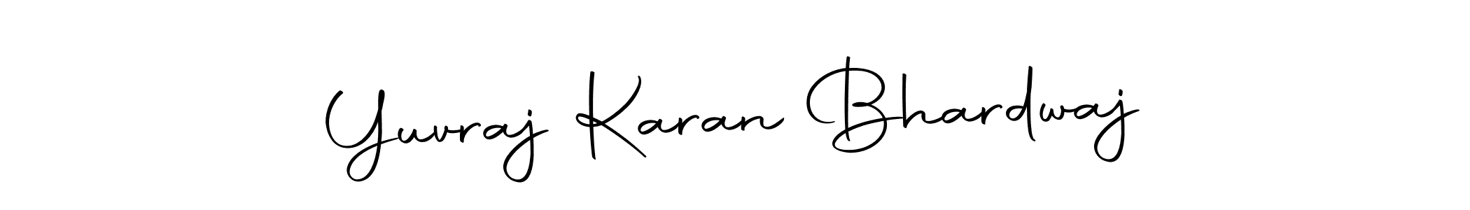 Make a short Yuvraj Karan Bhardwaj signature style. Manage your documents anywhere anytime using Autography-DOLnW. Create and add eSignatures, submit forms, share and send files easily. Yuvraj Karan Bhardwaj signature style 10 images and pictures png