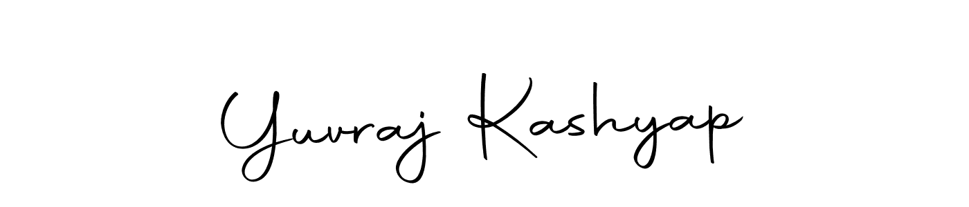 Design your own signature with our free online signature maker. With this signature software, you can create a handwritten (Autography-DOLnW) signature for name Yuvraj Kashyap. Yuvraj Kashyap signature style 10 images and pictures png