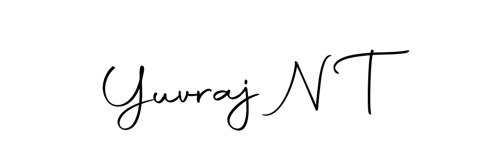 Once you've used our free online signature maker to create your best signature Autography-DOLnW style, it's time to enjoy all of the benefits that Yuvraj N T name signing documents. Yuvraj N T signature style 10 images and pictures png