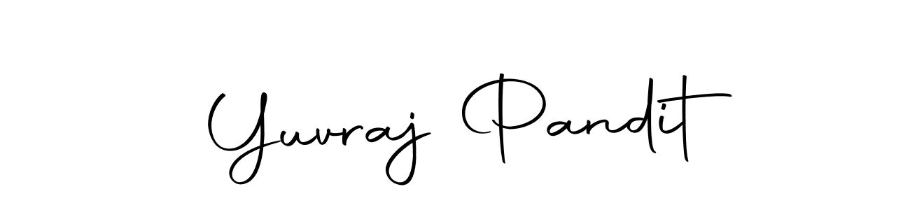 You should practise on your own different ways (Autography-DOLnW) to write your name (Yuvraj Pandit) in signature. don't let someone else do it for you. Yuvraj Pandit signature style 10 images and pictures png