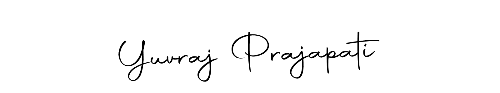 You should practise on your own different ways (Autography-DOLnW) to write your name (Yuvraj Prajapati) in signature. don't let someone else do it for you. Yuvraj Prajapati signature style 10 images and pictures png