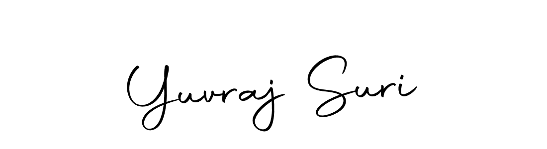 Make a beautiful signature design for name Yuvraj Suri. With this signature (Autography-DOLnW) style, you can create a handwritten signature for free. Yuvraj Suri signature style 10 images and pictures png