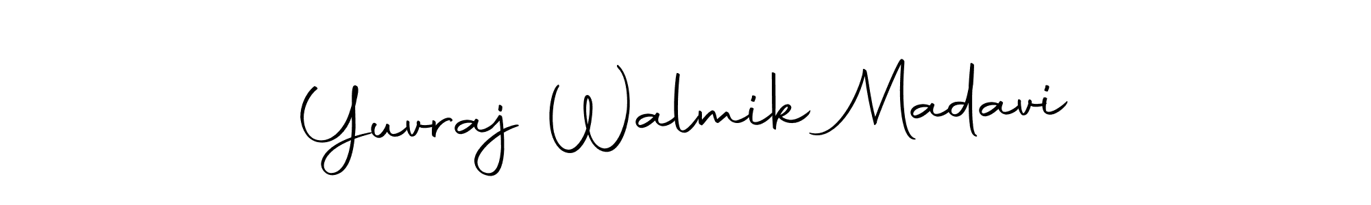 Make a beautiful signature design for name Yuvraj Walmik Madavi. With this signature (Autography-DOLnW) style, you can create a handwritten signature for free. Yuvraj Walmik Madavi signature style 10 images and pictures png