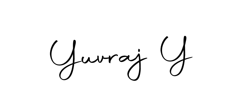 This is the best signature style for the Yuvraj Y name. Also you like these signature font (Autography-DOLnW). Mix name signature. Yuvraj Y signature style 10 images and pictures png