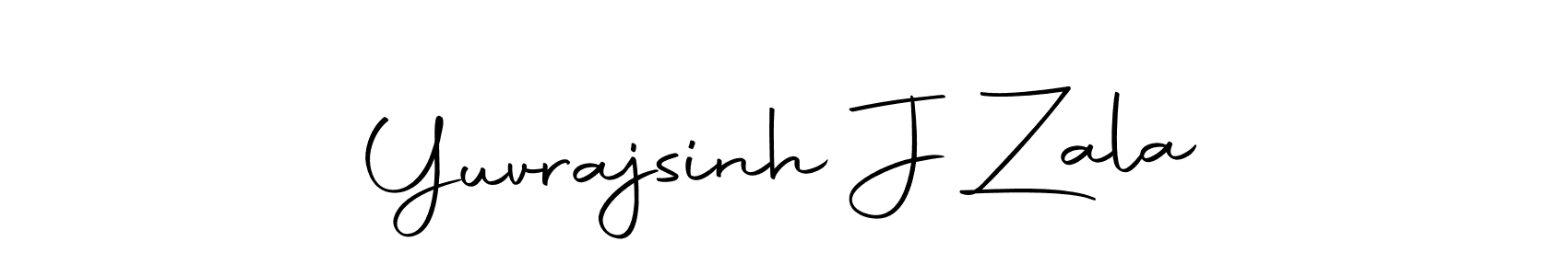 Yuvrajsinh J Zala stylish signature style. Best Handwritten Sign (Autography-DOLnW) for my name. Handwritten Signature Collection Ideas for my name Yuvrajsinh J Zala. Yuvrajsinh J Zala signature style 10 images and pictures png