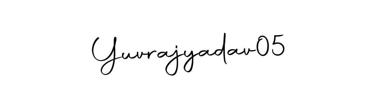 Use a signature maker to create a handwritten signature online. With this signature software, you can design (Autography-DOLnW) your own signature for name Yuvrajyadav05. Yuvrajyadav05 signature style 10 images and pictures png