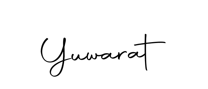 Use a signature maker to create a handwritten signature online. With this signature software, you can design (Autography-DOLnW) your own signature for name Yuwarat. Yuwarat signature style 10 images and pictures png