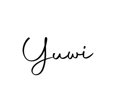 You can use this online signature creator to create a handwritten signature for the name Yuwi. This is the best online autograph maker. Yuwi signature style 10 images and pictures png