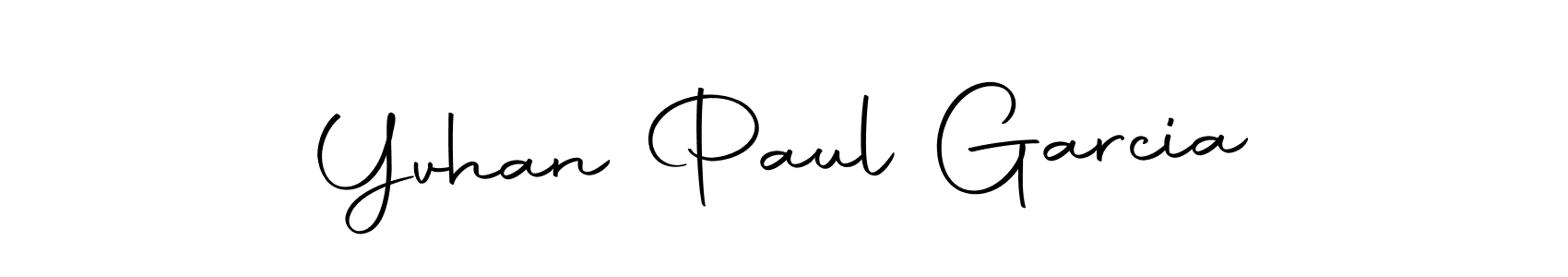 How to make Yvhan Paul Garcia name signature. Use Autography-DOLnW style for creating short signs online. This is the latest handwritten sign. Yvhan Paul Garcia signature style 10 images and pictures png
