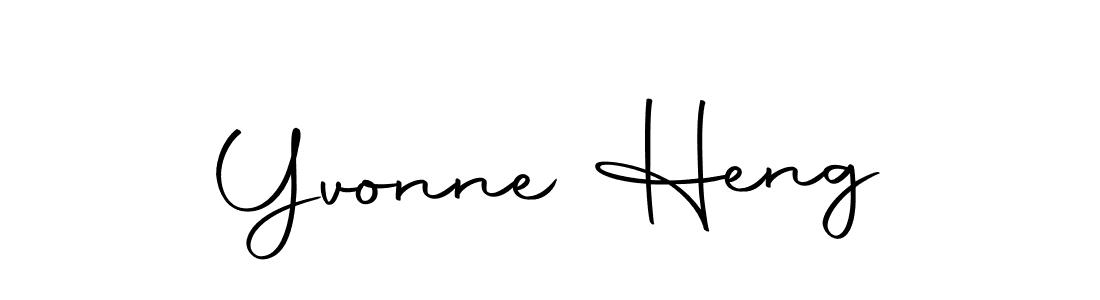 This is the best signature style for the Yvonne Heng name. Also you like these signature font (Autography-DOLnW). Mix name signature. Yvonne Heng signature style 10 images and pictures png
