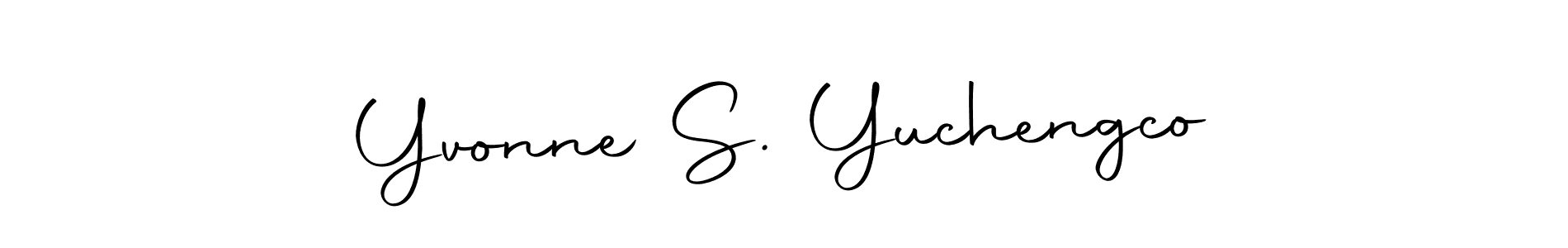 You should practise on your own different ways (Autography-DOLnW) to write your name (Yvonne S. Yuchengco) in signature. don't let someone else do it for you. Yvonne S. Yuchengco signature style 10 images and pictures png