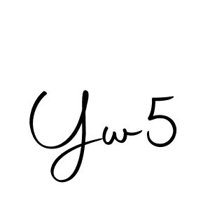 How to make Yw5 signature? Autography-DOLnW is a professional autograph style. Create handwritten signature for Yw5 name. Yw5 signature style 10 images and pictures png
