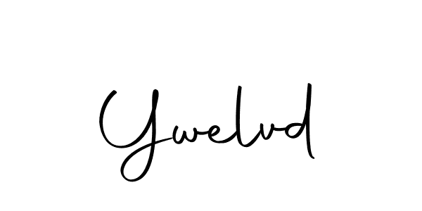 Ywelvd stylish signature style. Best Handwritten Sign (Autography-DOLnW) for my name. Handwritten Signature Collection Ideas for my name Ywelvd. Ywelvd signature style 10 images and pictures png