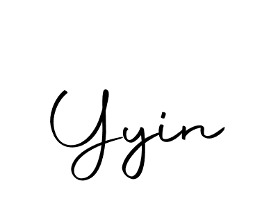 Make a beautiful signature design for name Yyin. With this signature (Autography-DOLnW) style, you can create a handwritten signature for free. Yyin signature style 10 images and pictures png