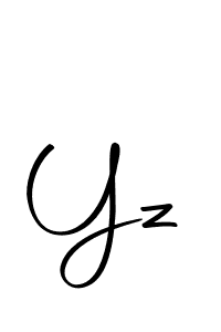 This is the best signature style for the Yz name. Also you like these signature font (Autography-DOLnW). Mix name signature. Yz signature style 10 images and pictures png