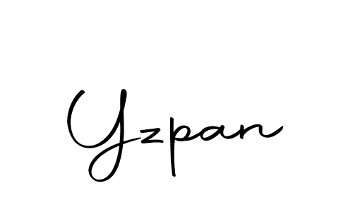 Design your own signature with our free online signature maker. With this signature software, you can create a handwritten (Autography-DOLnW) signature for name Yzpan. Yzpan signature style 10 images and pictures png