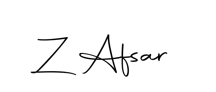 How to Draw Z Afsar signature style? Autography-DOLnW is a latest design signature styles for name Z Afsar. Z Afsar signature style 10 images and pictures png