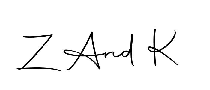 You can use this online signature creator to create a handwritten signature for the name Z And K. This is the best online autograph maker. Z And K signature style 10 images and pictures png