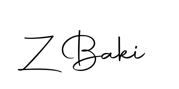 The best way (Autography-DOLnW) to make a short signature is to pick only two or three words in your name. The name Z Baki include a total of six letters. For converting this name. Z Baki signature style 10 images and pictures png