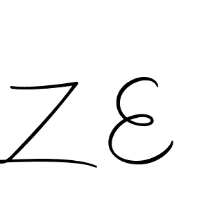 The best way (Autography-DOLnW) to make a short signature is to pick only two or three words in your name. The name Z E include a total of six letters. For converting this name. Z E signature style 10 images and pictures png