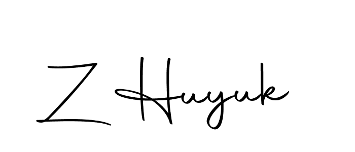 Also we have Z Huyuk name is the best signature style. Create professional handwritten signature collection using Autography-DOLnW autograph style. Z Huyuk signature style 10 images and pictures png