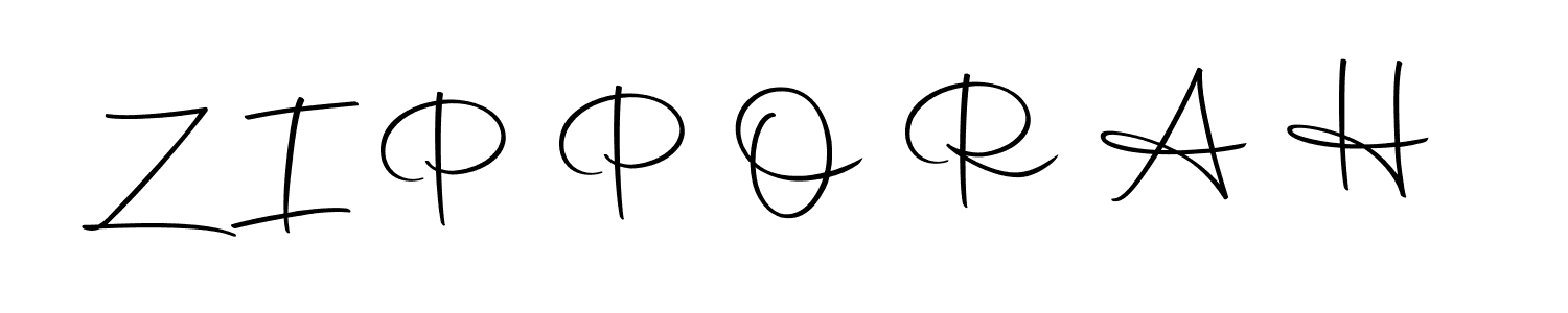 You should practise on your own different ways (Autography-DOLnW) to write your name (Z I P P O R A H) in signature. don't let someone else do it for you. Z I P P O R A H signature style 10 images and pictures png