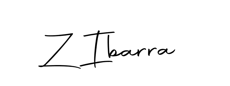 You should practise on your own different ways (Autography-DOLnW) to write your name (Z Ibarra) in signature. don't let someone else do it for you. Z Ibarra signature style 10 images and pictures png