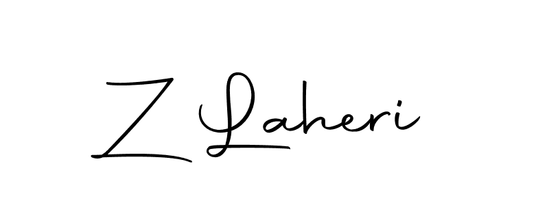 Here are the top 10 professional signature styles for the name Z Laheri. These are the best autograph styles you can use for your name. Z Laheri signature style 10 images and pictures png