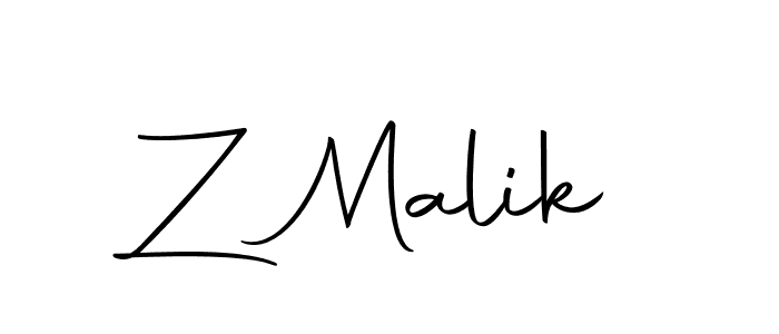 Autography-DOLnW is a professional signature style that is perfect for those who want to add a touch of class to their signature. It is also a great choice for those who want to make their signature more unique. Get Z Malik name to fancy signature for free. Z Malik signature style 10 images and pictures png