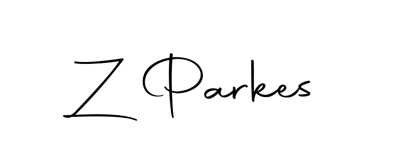 Use a signature maker to create a handwritten signature online. With this signature software, you can design (Autography-DOLnW) your own signature for name Z Parkes. Z Parkes signature style 10 images and pictures png