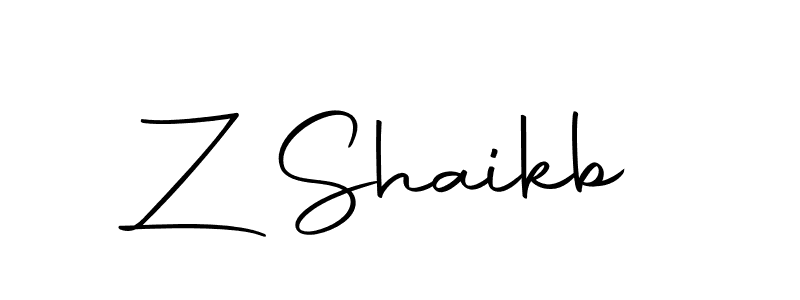 if you are searching for the best signature style for your name Z Shaikb. so please give up your signature search. here we have designed multiple signature styles  using Autography-DOLnW. Z Shaikb signature style 10 images and pictures png