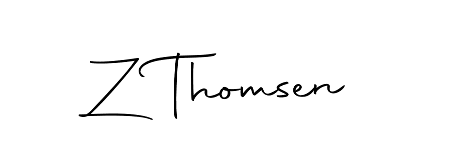 It looks lik you need a new signature style for name Z Thomsen. Design unique handwritten (Autography-DOLnW) signature with our free signature maker in just a few clicks. Z Thomsen signature style 10 images and pictures png