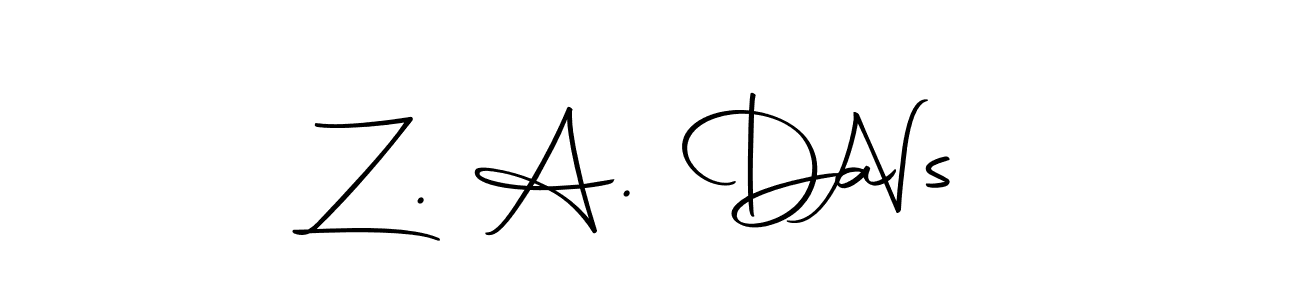 Best and Professional Signature Style for Z. A. Da   Ns. Autography-DOLnW Best Signature Style Collection. Z. A. Da   Ns signature style 10 images and pictures png