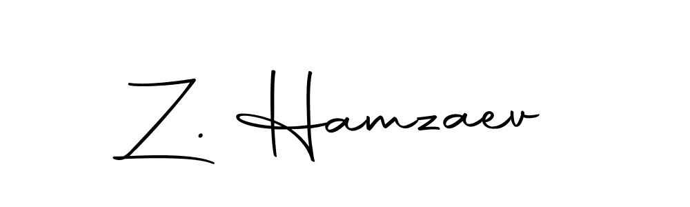 It looks lik you need a new signature style for name Z. Hamzaev. Design unique handwritten (Autography-DOLnW) signature with our free signature maker in just a few clicks. Z. Hamzaev signature style 10 images and pictures png