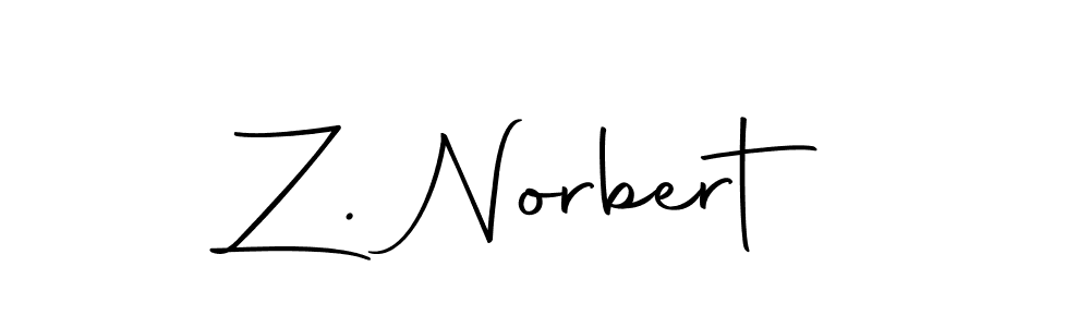 You should practise on your own different ways (Autography-DOLnW) to write your name (Z. Norbert) in signature. don't let someone else do it for you. Z. Norbert signature style 10 images and pictures png